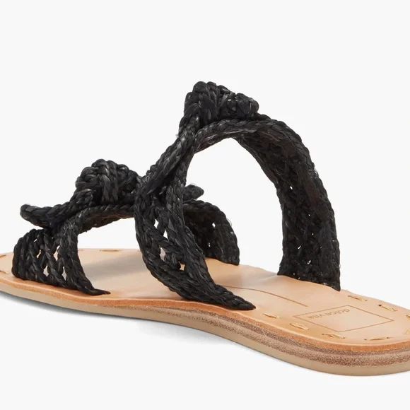 dolce vita Dinah Raffia Sandal. Ladies 8. - Picture 2 of 13